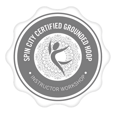 Spin City Certified Grounded Hoop badge