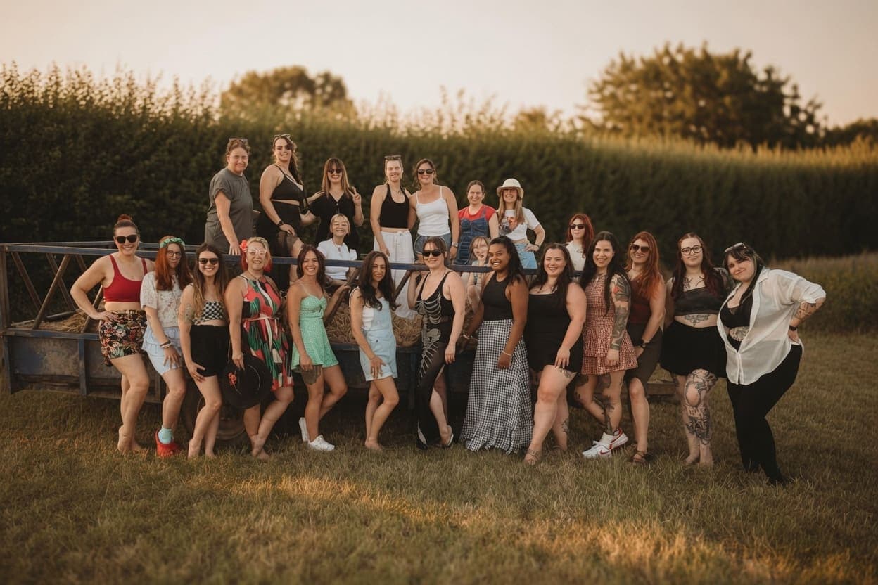 Wild Hearts Collective community gathered together